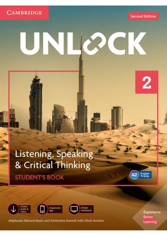 حل كتاب unlock 1 listening and speaking محلول