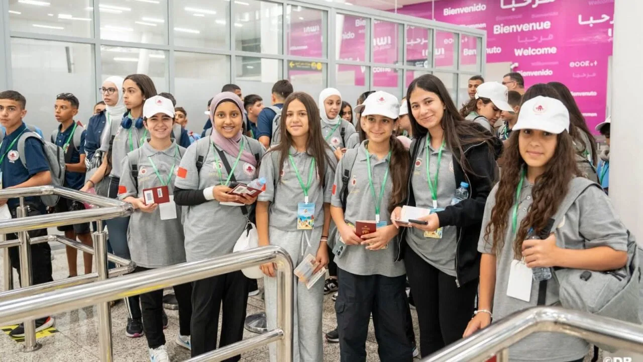 مخيم حارة المغاربة في طنجة يجمع أطفال القدس والمغرب لتجربة ثقافية مشتركة