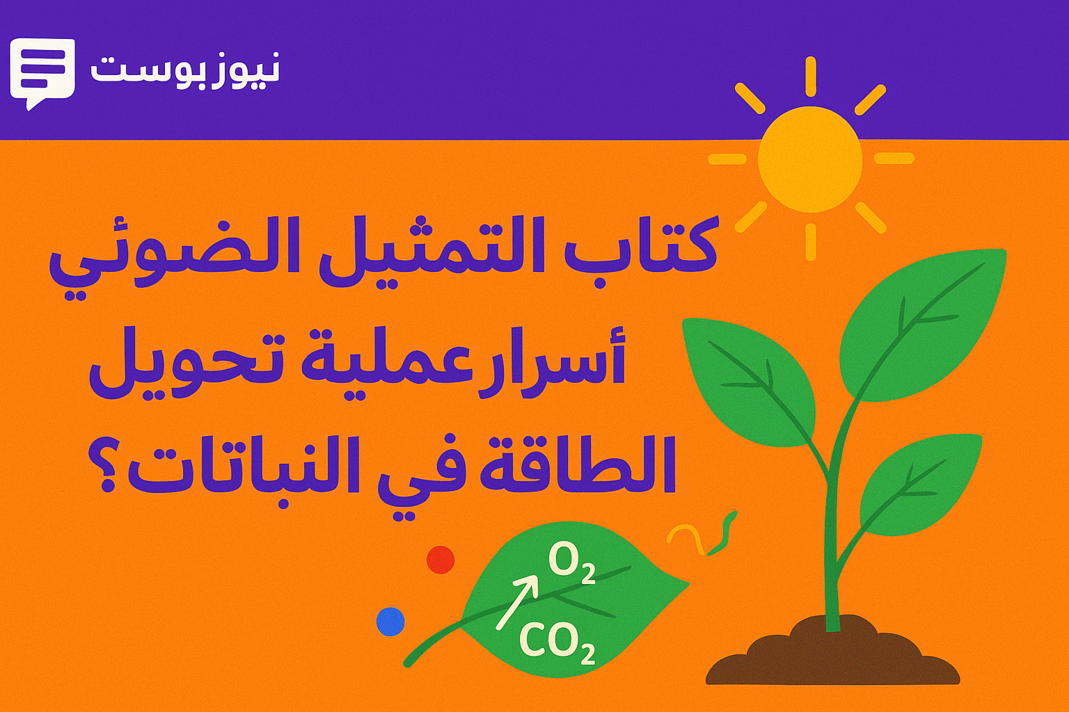 كتاب التمثيل الضوئي أسرار عملية تحويل الطاقة في النباتات