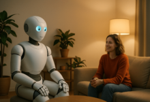 تطور الذكاء الاصطناعي في علاج الاضطرابات النفسية كيف نشأ الروبوت المعالج وسط النزاعات؟