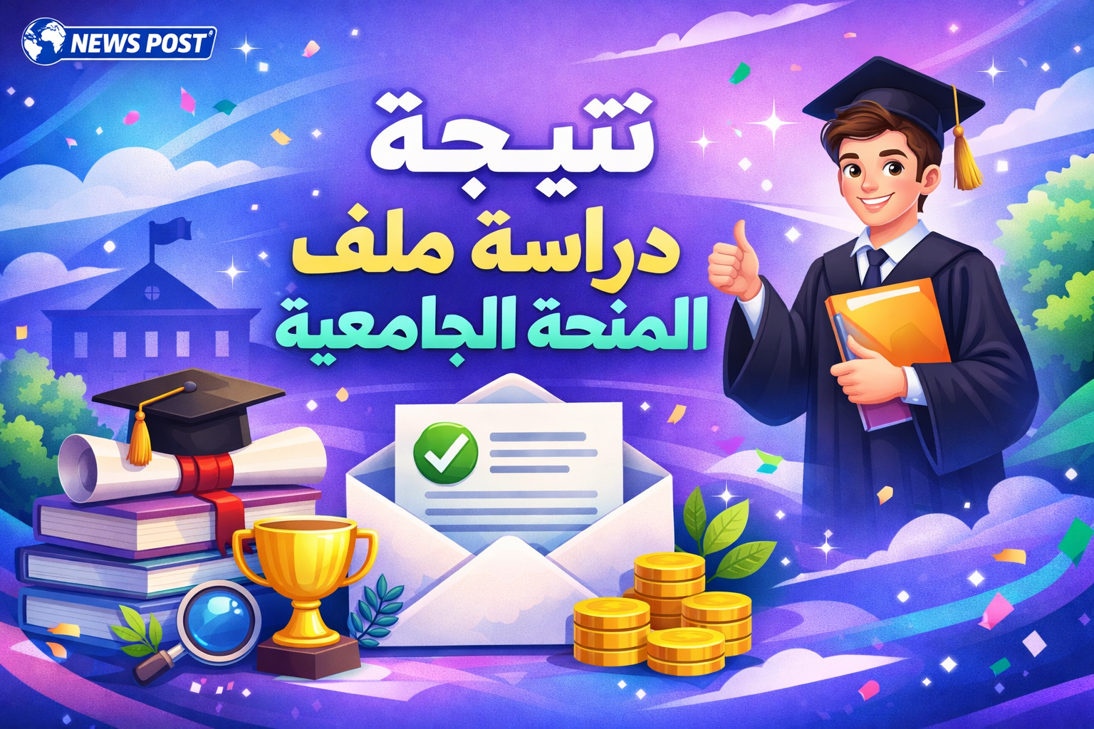 نتيجة دراسة ملف المنحة الجامعية 20252026.. اعرف حالتك الآن بخطوات سهلة