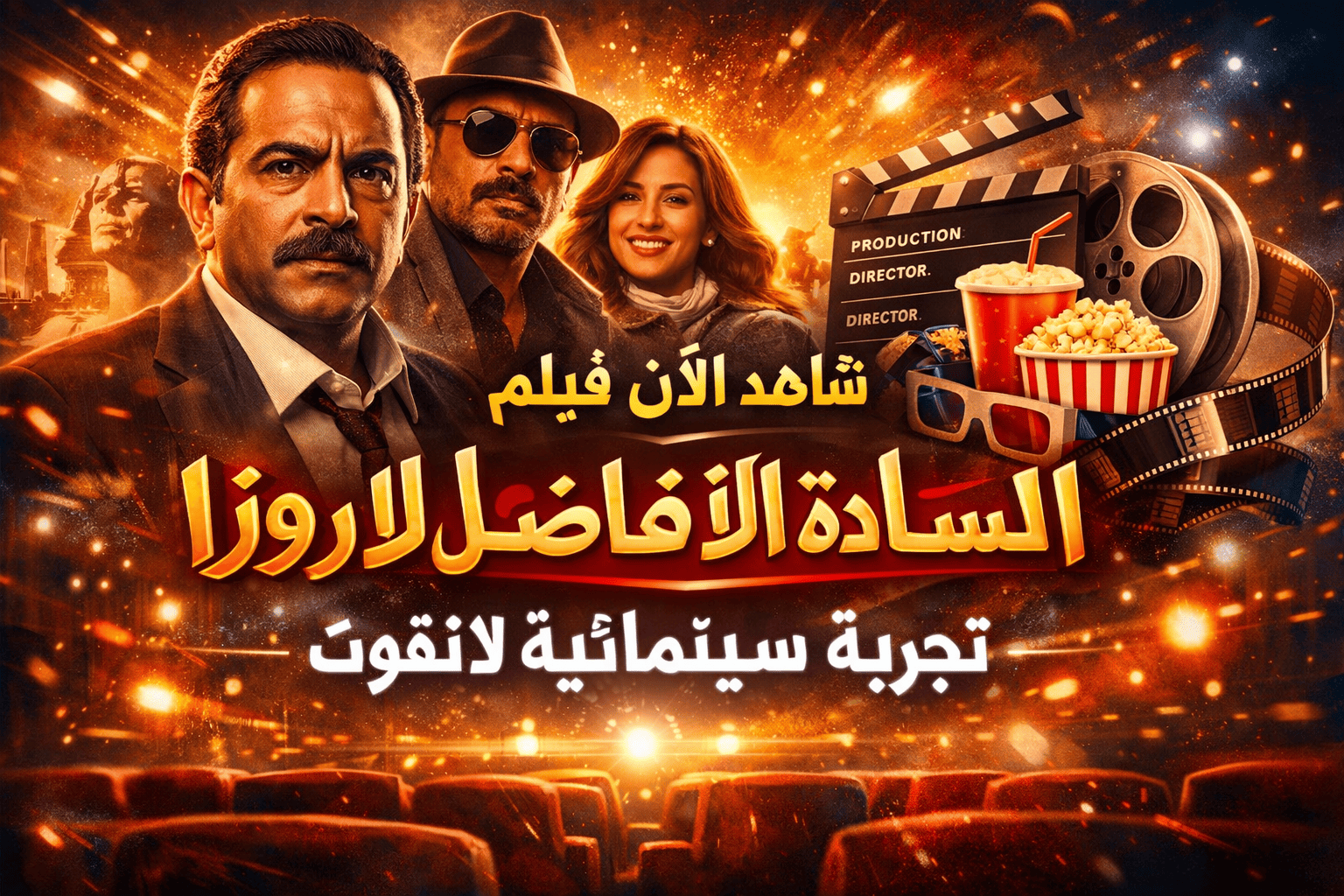 شاهد الآن فيلم السادة الأفاضل لاروزا بجودة عالية HD – تجربة سينمائية لا تفوت