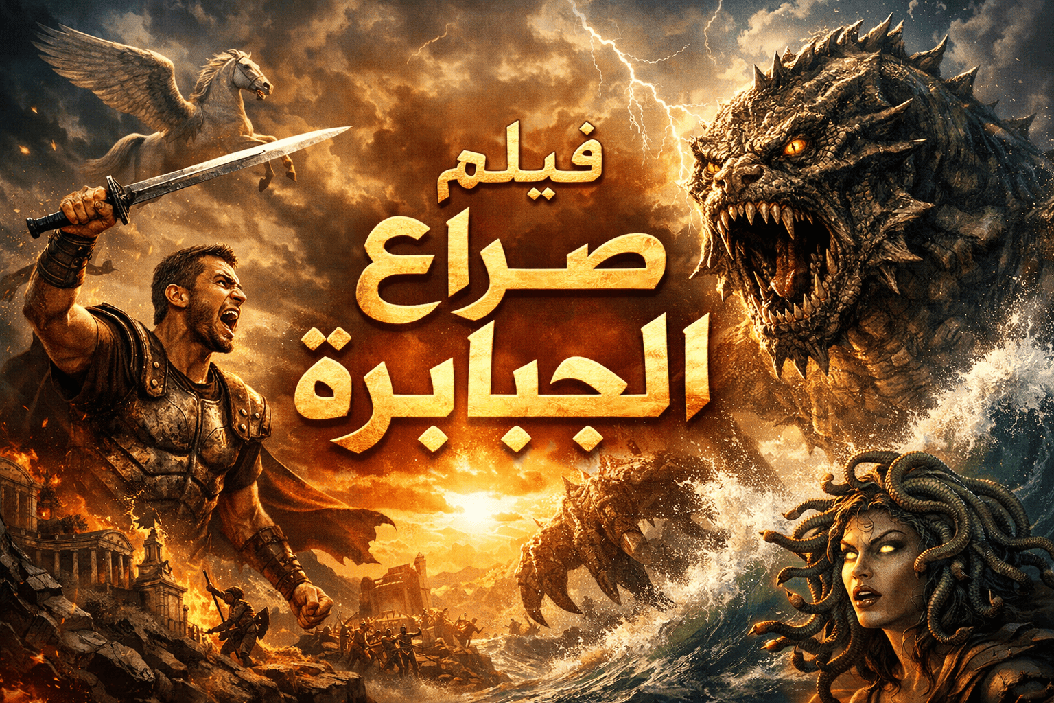 فيلم صراع الجبابرة تجربة سينمائية تأسر عشاق الأكشن والإثارة