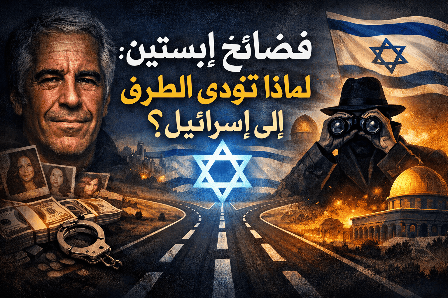 فضائح إبستين لماذا تؤدي الطرق إلى إسرائيل؟