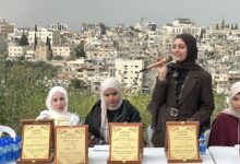 كاتبات مخيم طولكرم