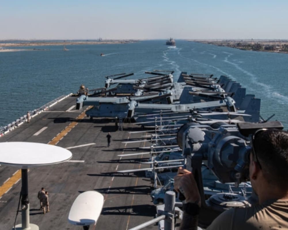 واشنطن تهيمن على خليج عمان وبحر العرب