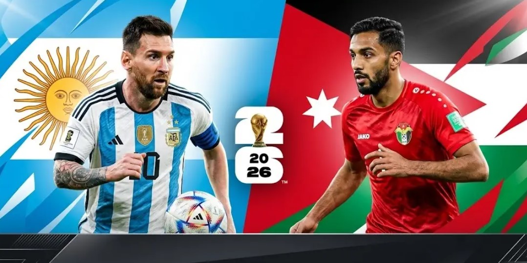 القنوات الناقلة لمباراة الأردن والأرجنتين