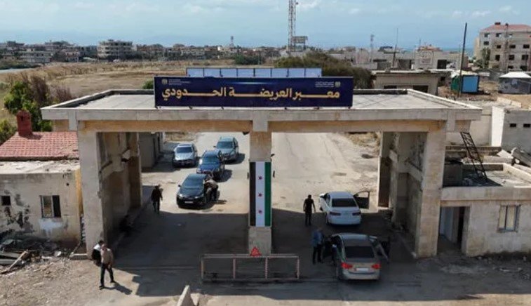 معبر العريضة بين سوريا ولبنان