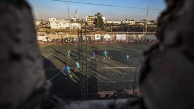 كرة القدم الفلسطينية تعود رغم الحرب