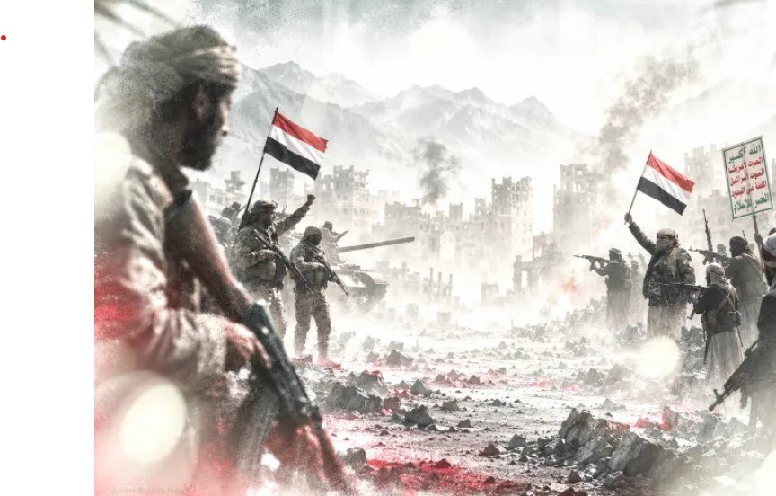 خريطة السيطرة العسكرية في اليمن