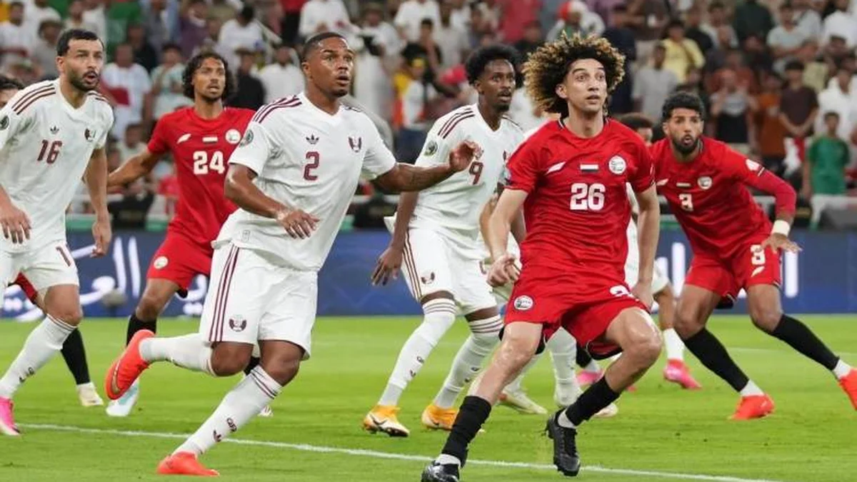 جدل تحكيمي في مباراة اليمن وقطر .. خبير يكشف خطأين مؤثرين