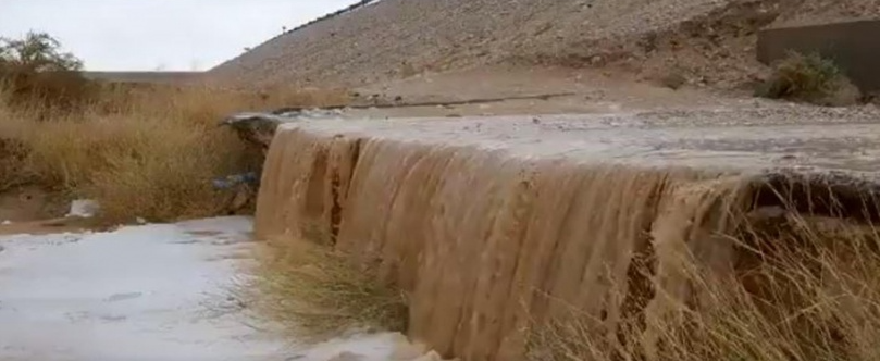 سيول وفيضانات جنوب إسرائيل