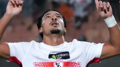 أحمد شريف يهز شباك الجيش الرواندي
