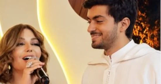 سميرة سعيد تحتفل بزفاف ابنها